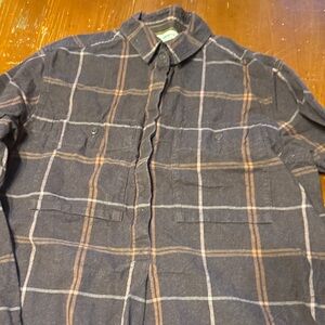 REI Wallace Lake Flannel Shirt Dress